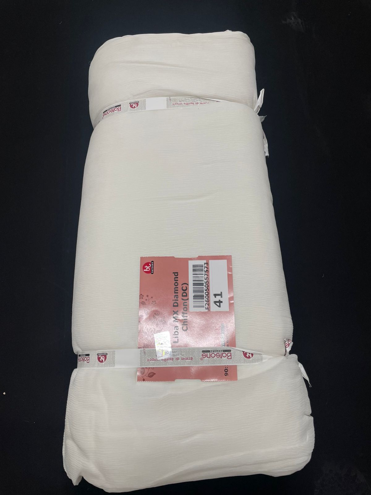 BATSON	- Liba MX Diamond Chiffon Fabric Dyeable Semi