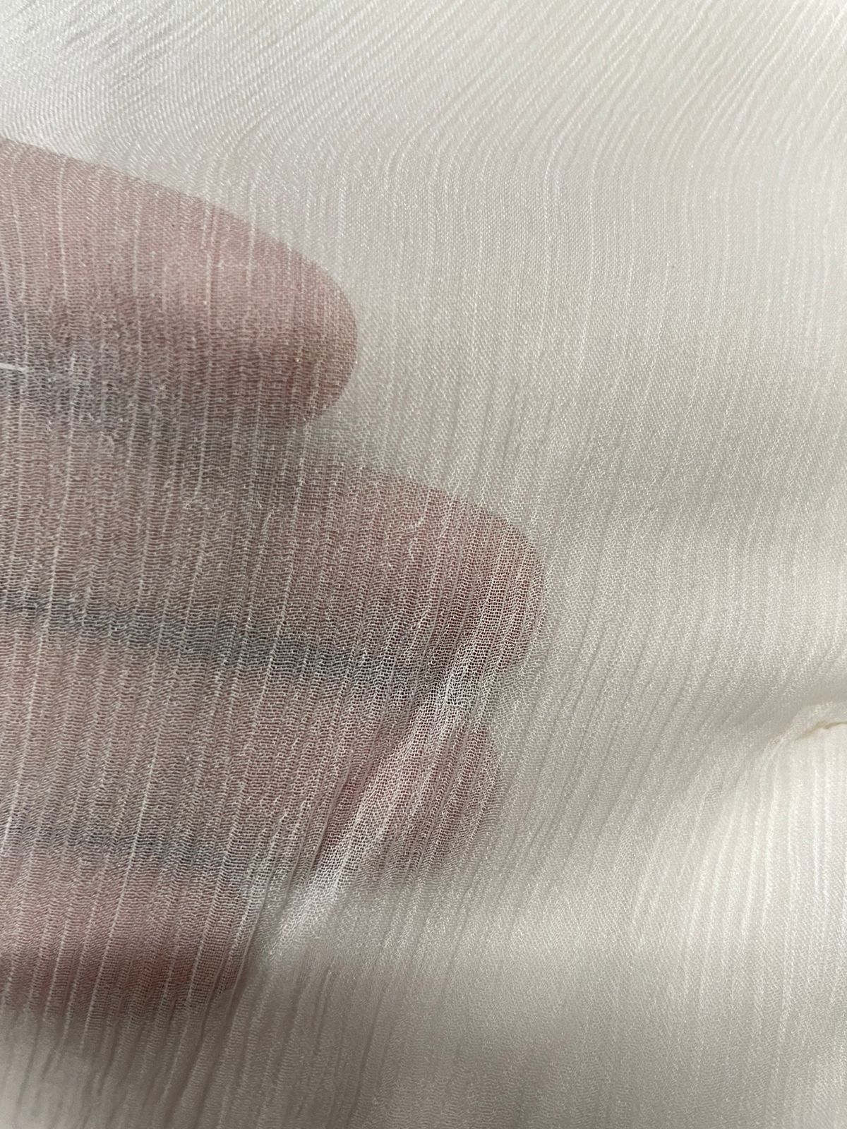 BATSON	- Maharani Chiffon Fabric Dyeable Semi