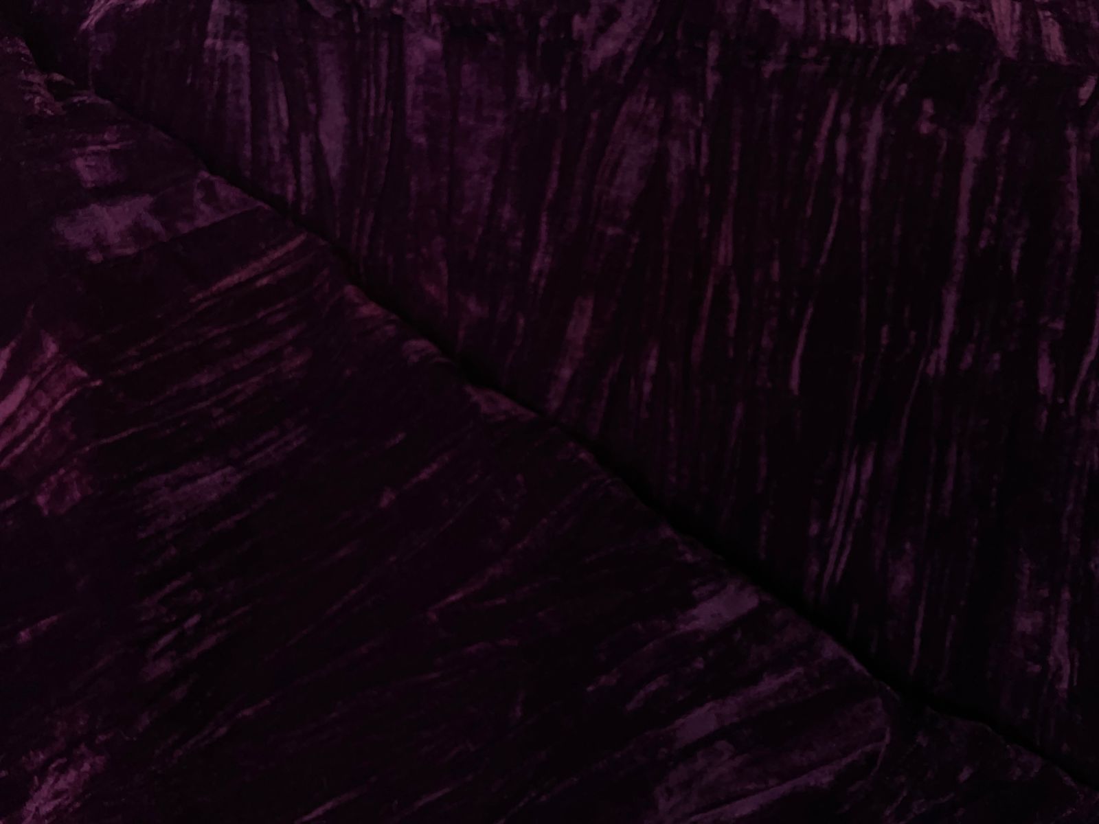 Purple Color Crush Velvet Fabric KTEX