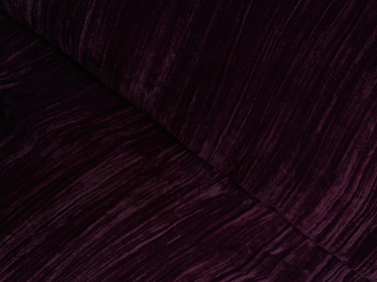 Purple Crush Velvet Fabric KTEX