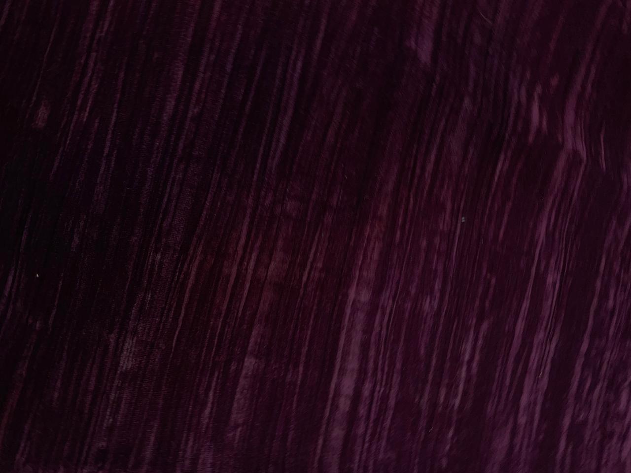 Purple Crush Velvet Fabric KTEX