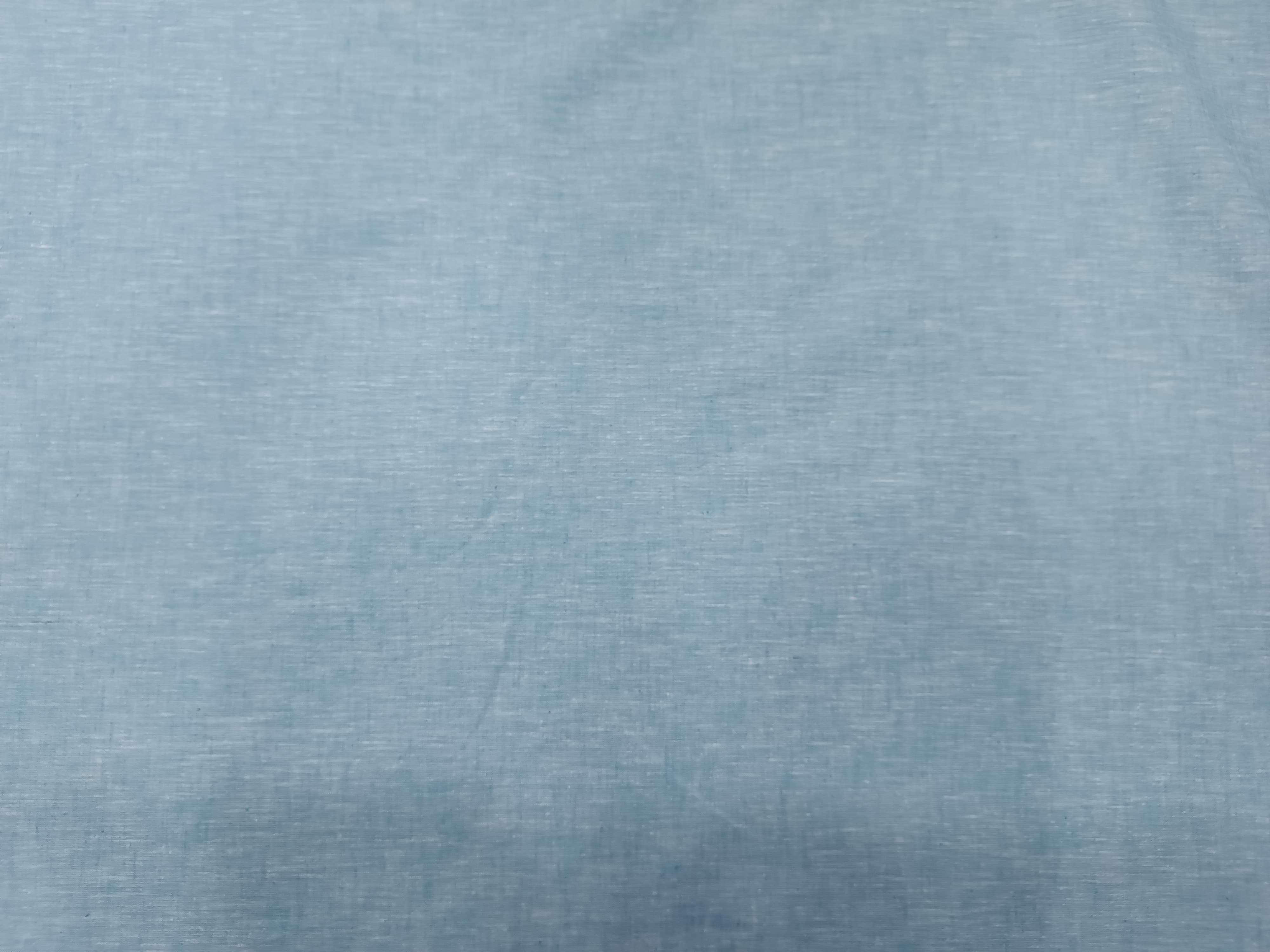 Sky Blue Plain Cotton Linen Shirting Fabric