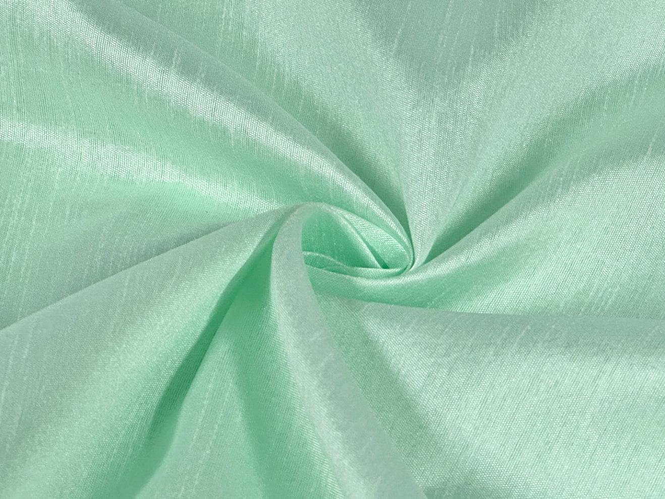 Light Sea Green Plain Bangalore Raw Silk Fabric Fabric Cart