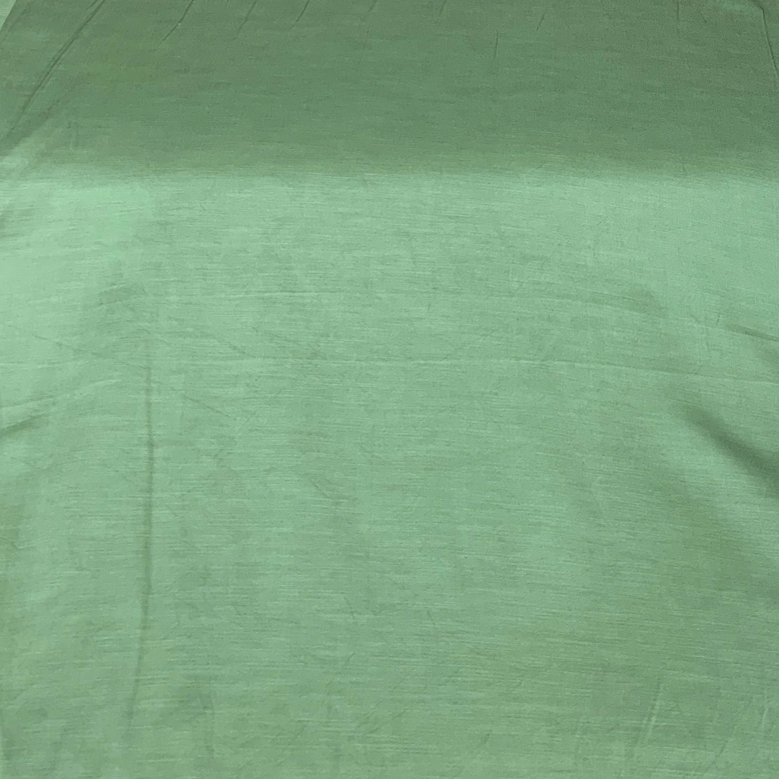 Glade Green Plain Viscose Linen Satin Fabric Jayshree Fabric