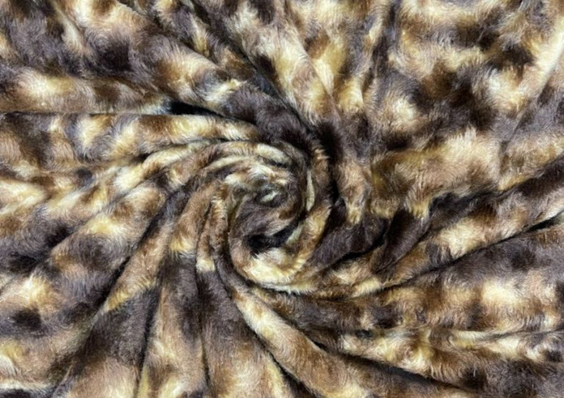 Woolen Brown Fur Abstract
