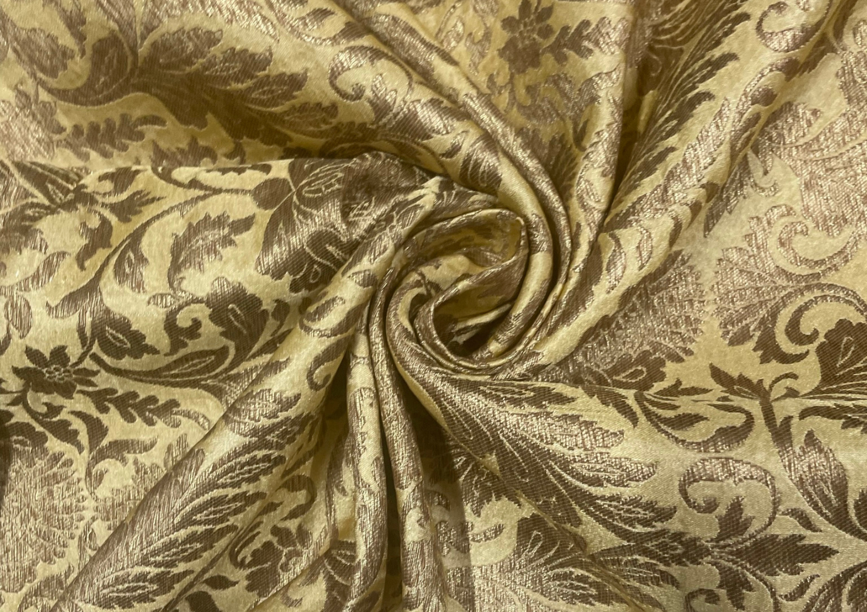 Pure Brocade Light Golden