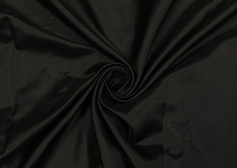 Pure Satin Silk Black