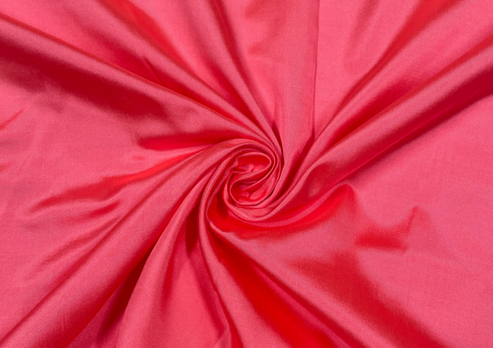 Pink Plain Pure Satin Silk Fabric