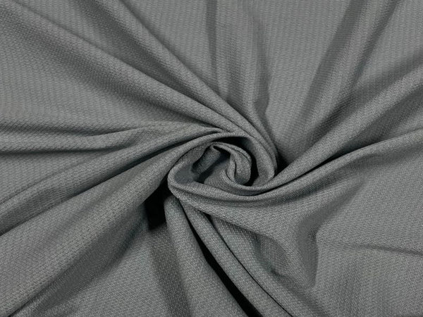 Light Gray Harrier Crepe Fabric