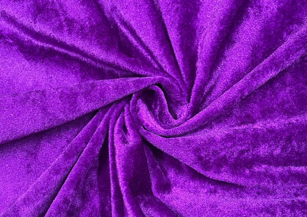 Purple Velvet Plains Fabric