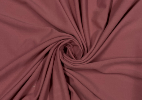Onion Pink Plain Scuba Crepe Fabric