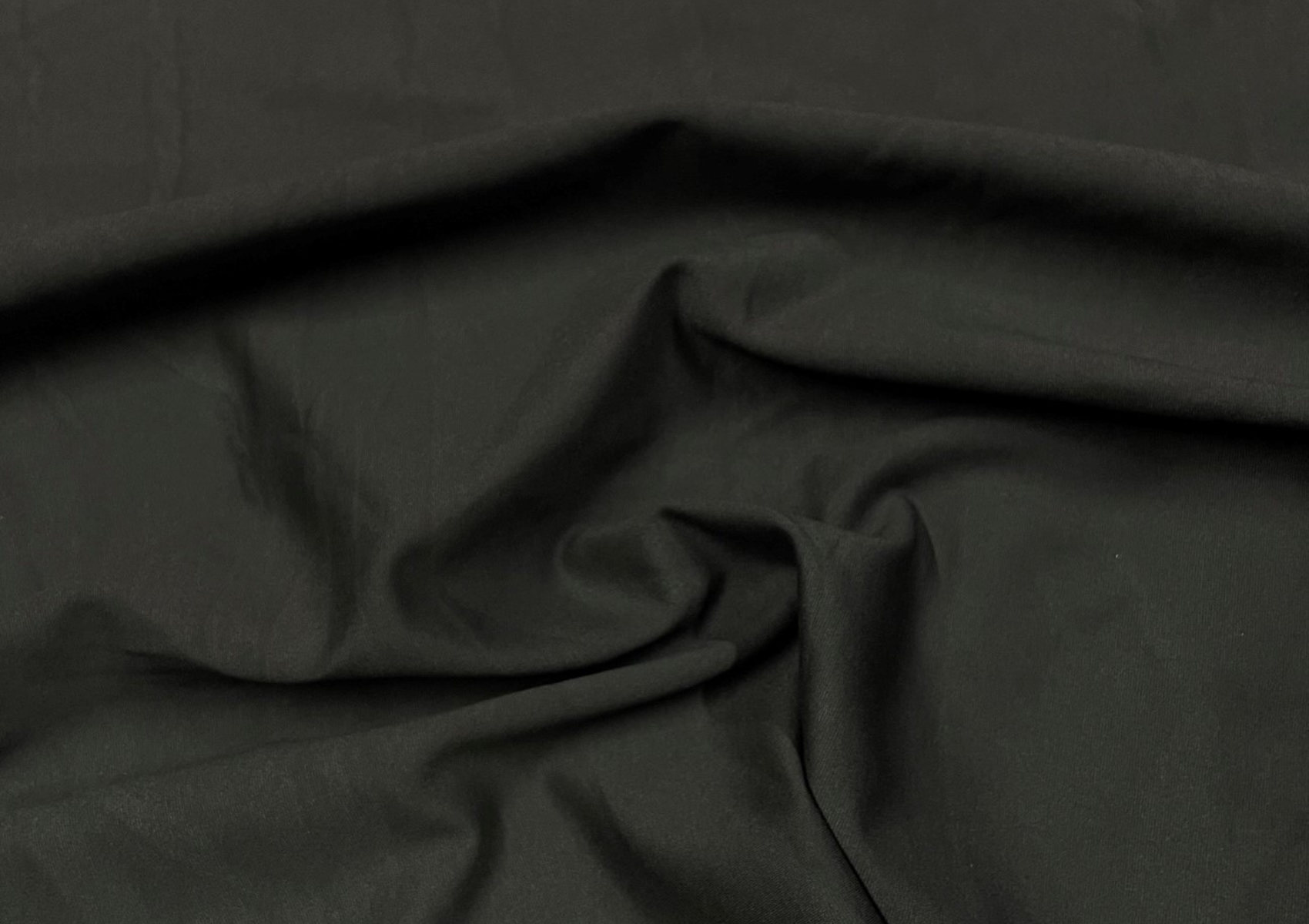 Dark Gray Plain Nova Lycra Fabric