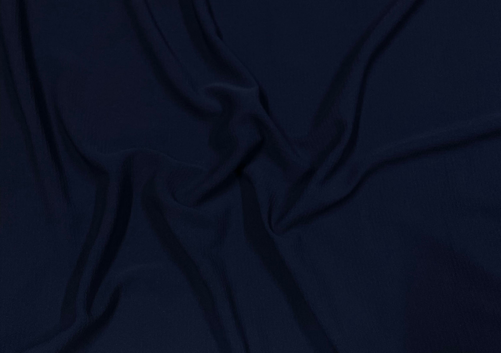 Navy Blue Plain Georgette Fabric