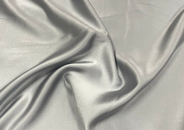 Grey Milano Plains Satin Fabric