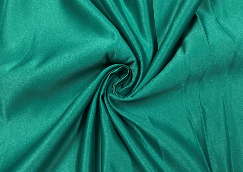 Emerald Green Satin Fabric