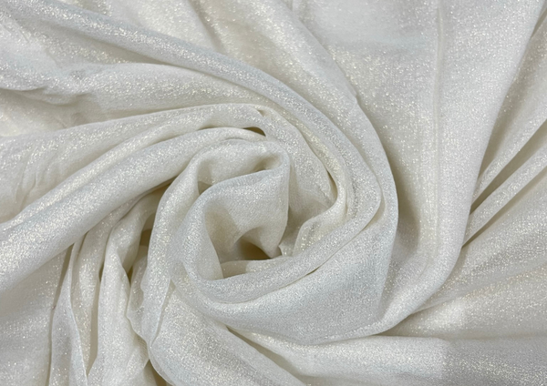 White Plain Dyeable Viscose Georgette Fabric