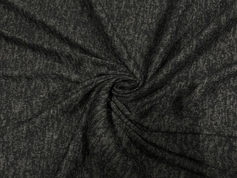 Black Karachi Lycra Fabric