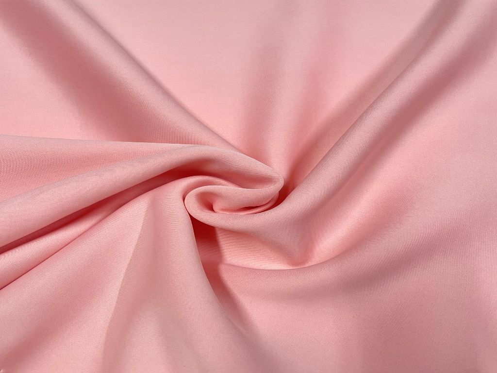 Pink Plain Sandwich Polyester Fabric
