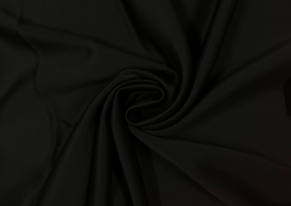 Black & Red Dual Color Plain Sandwich Polyester Fabric