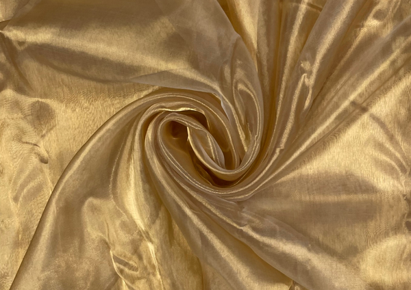 Pure Zari Tissue Light Golden